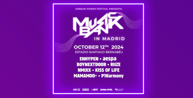 music bank world tour madrid